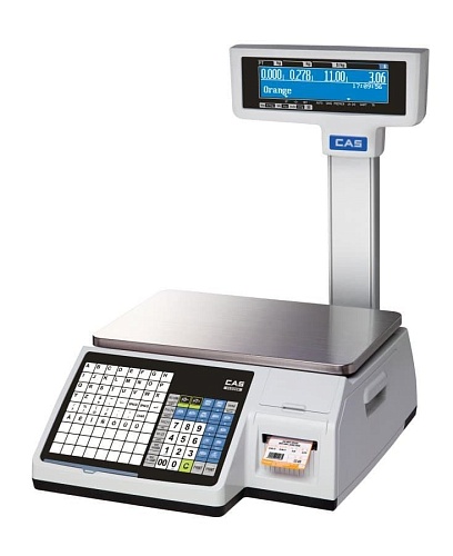 CAS CL3000-P с печатью этикеток                                        