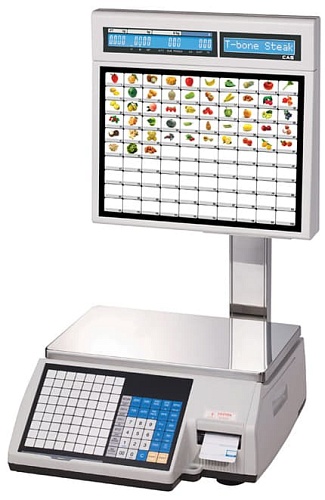 CAS CL5000 JI-S с печатью этикеток                                        